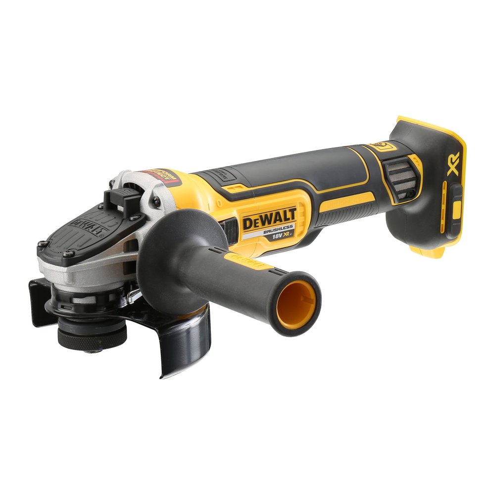 Угловая шлифмашина DEWALT 18В XR 125мм, сдвижн.выкл. б/бат DCG405N DCG405N-XJ
