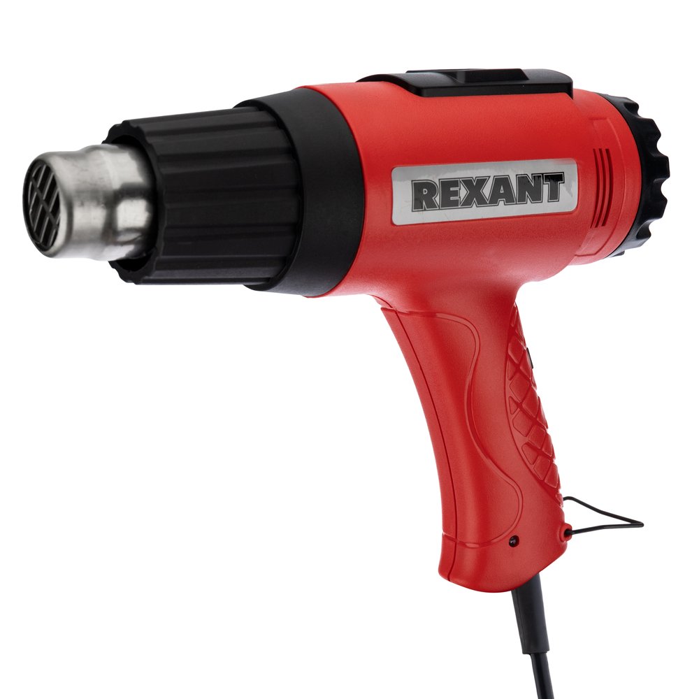 Строительный фен REXANT 230 В/1800 Вт Мастер с терморегулятором и ЖК-дисплеем 12-0057
