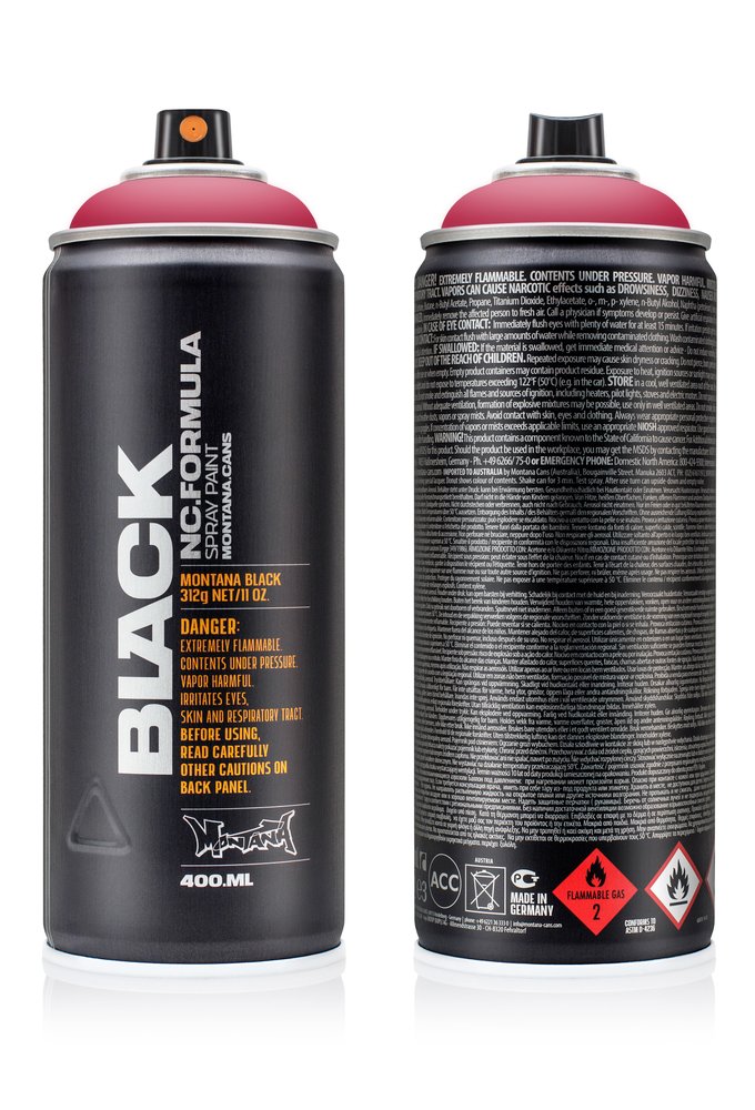 Краска MONTANA BLACK кровавая мэри, 0.4 л 3330 BLK
