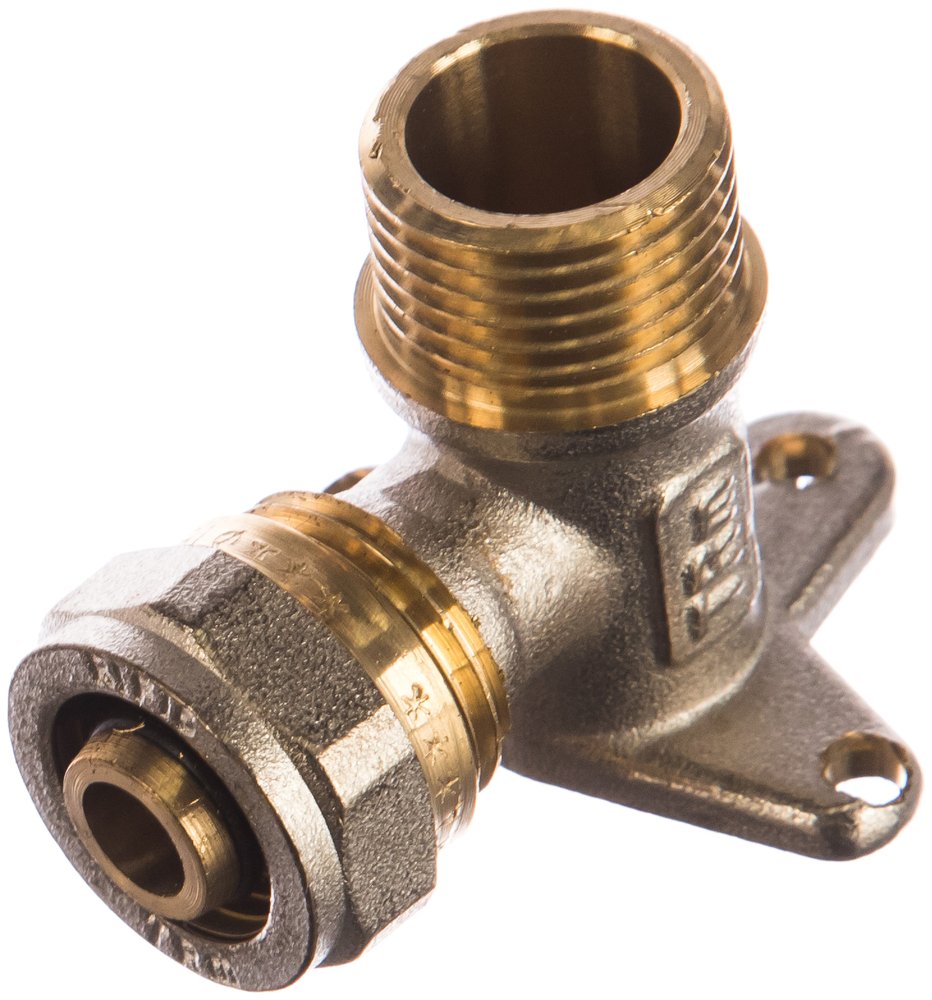 Уголок Terma 1/2x16 ш/ц с креплением 35289