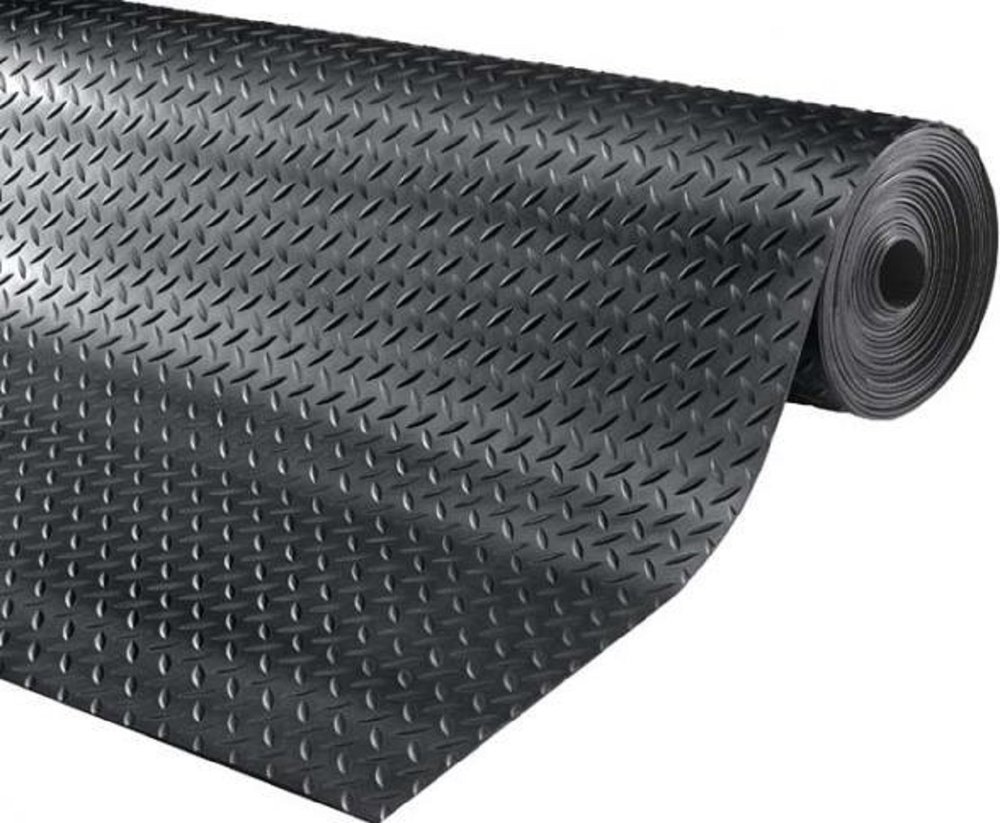 Резиновое рулонное покрытие ComeForte Елочка 1,5х10 м Diamond Rubber СС002780