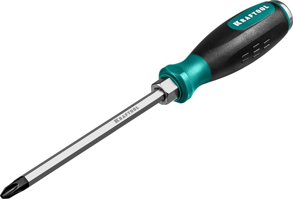 Ударная отвертка KRAFTOOL Impact, стержень из CrMo стали, 250034-3