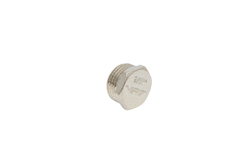 Заглушка VRT 1/2'' наружная, никель 550952