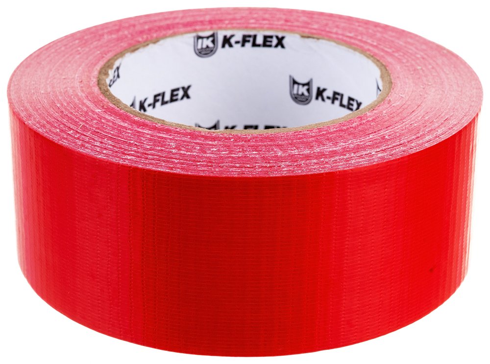 Армированная водостойкая лента K-FLEX 048-050 DUCT ТПЛ 48 мм х 50 м, красная 85NDAL48050164R R85NDAL4850164R