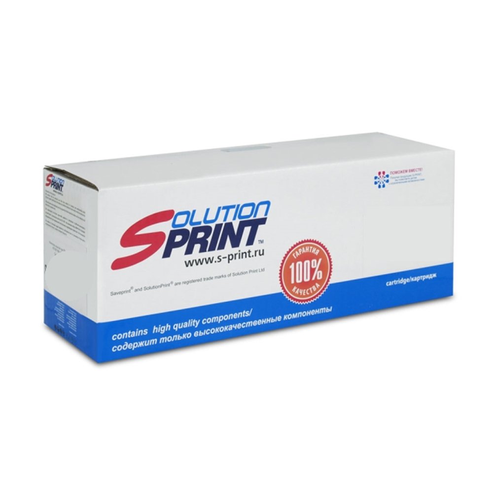 Картридж SP 106A (W1106A) для HP черный (с чипом) Solution print 303115