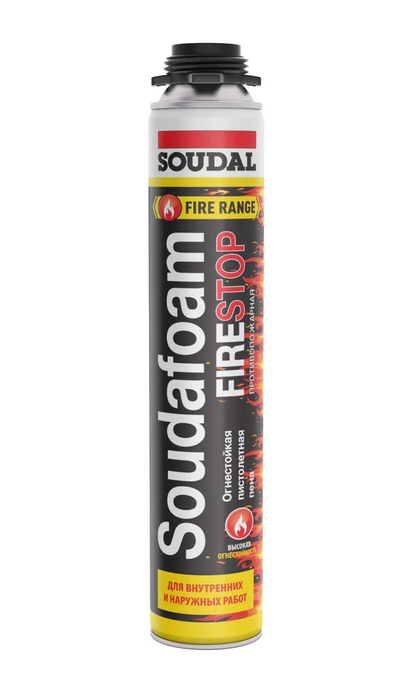 Огнестойкая пистолетная пена SOUDAL Соудафоам ФР 132780