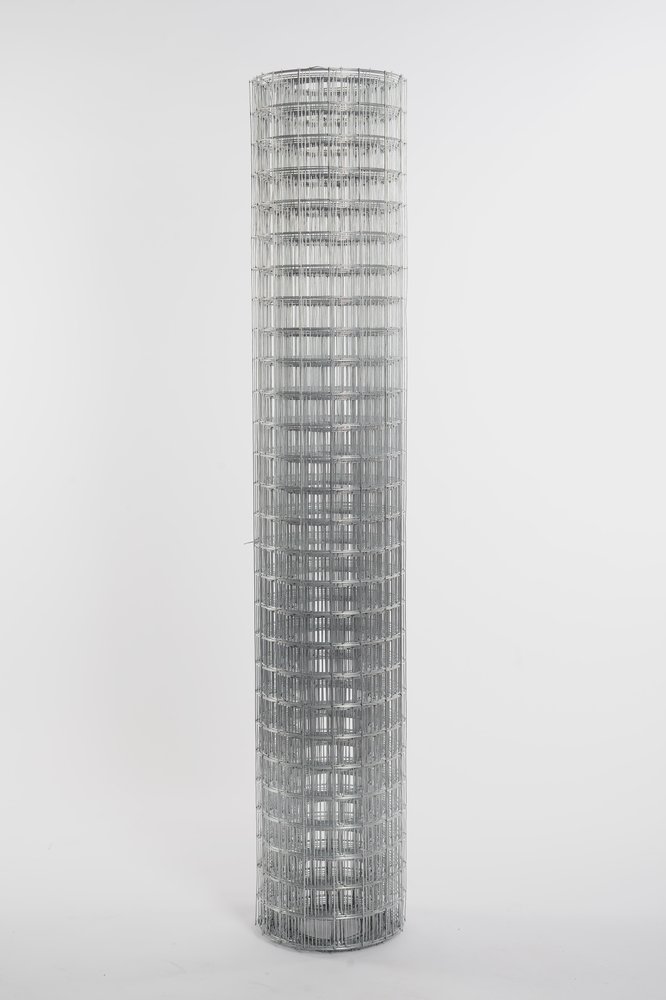 Сварная сетка ООО «ТД «КАСКАД» оцинкованная, ячейка 50x50 мм, 1.5x15 м, диаметр 1.8 мм 50501515Ц