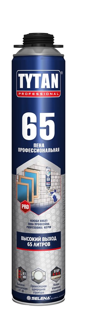 Профессиональная летняя пена Tytan PROFESSIONAL 65 750 мл 16951 244044