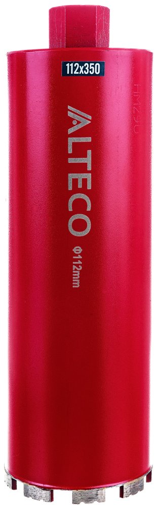 Коронка алмазная ВТ (112х350 мм) ALTECO 13649