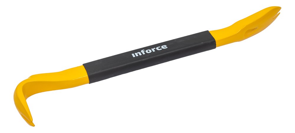 Лом-гвоздодер Inforce обрезиненная рукоятка 300x22x14мм 06-16-28