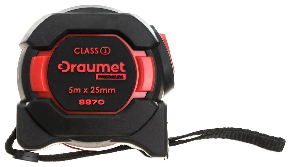 Рулетка DRAUMET PREMIUM 5 м x 25 мм 8870/ DP340-02