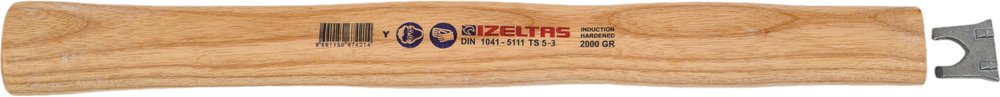 Черенок деревянный с клином для молотка 2000 г IZELTAS 5800250020