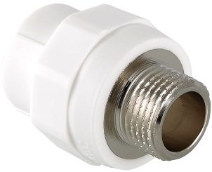 Соединитель PPR с переходом на наружную резьбу 25х3/4 Valtec VTp.701.0.02505