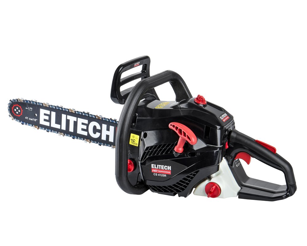 Пила цепная бензиновая Elitech CS 4125R (E1611.005.00) HD 204813