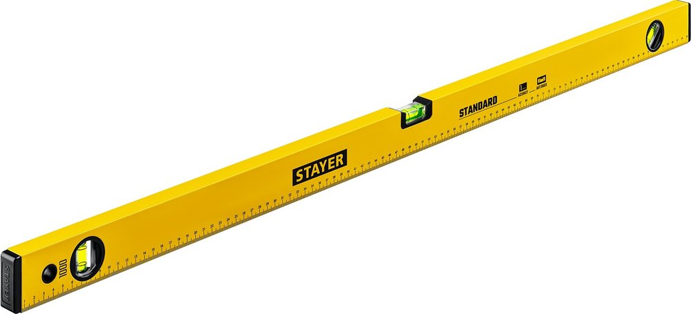 Уровень STAYER Standart 1000 мм строительный 3460-100_z04