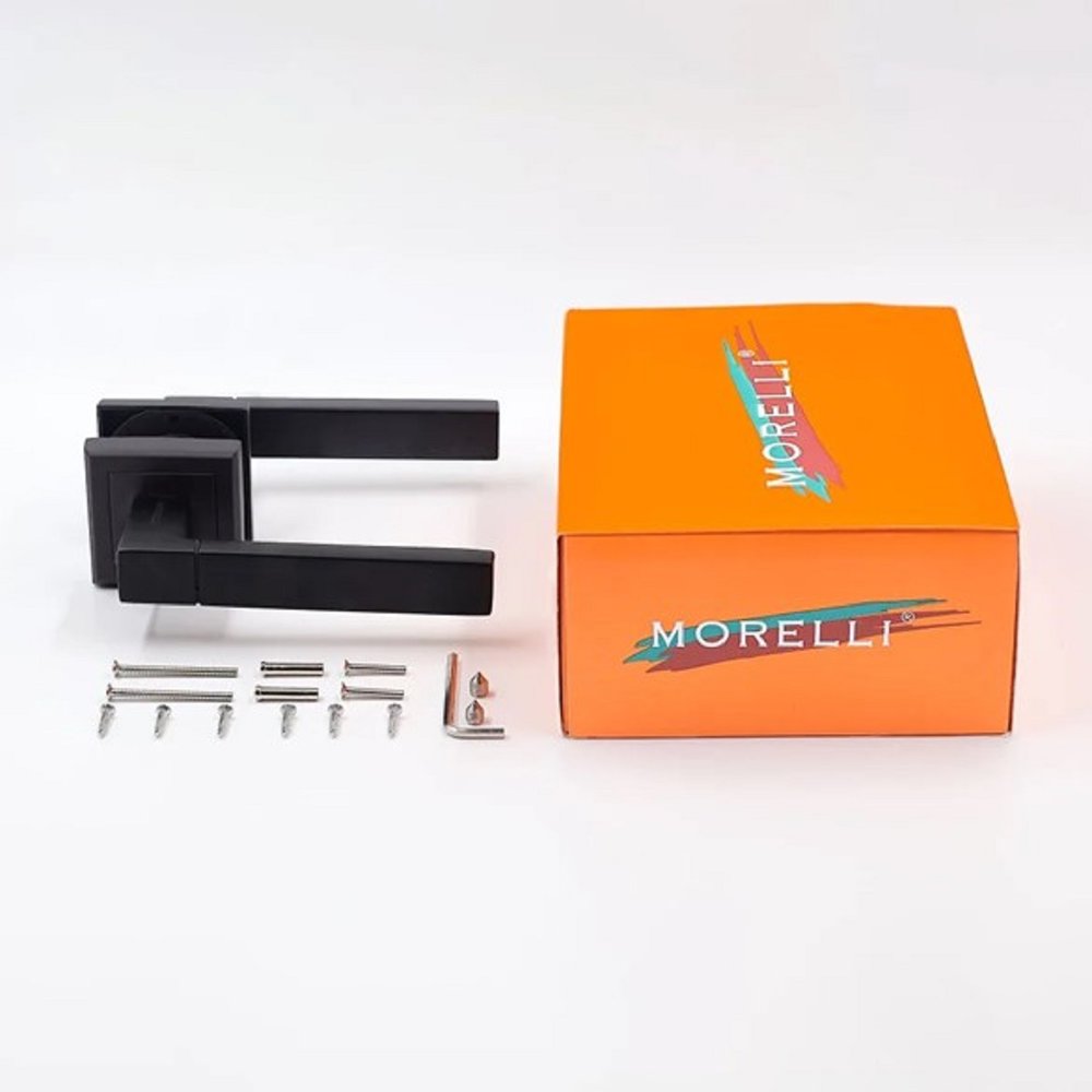 Дверная ручка MORELLI 'Fukoku', цвет-черный  MH-28 BL-S 9011409