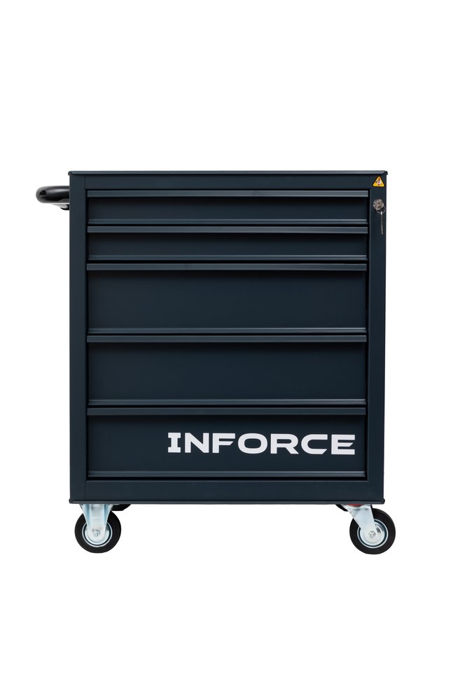 Инструментальная тележка Inforce 5 ящиков, габариты без упаковки 745х465х825мм 06-01-14