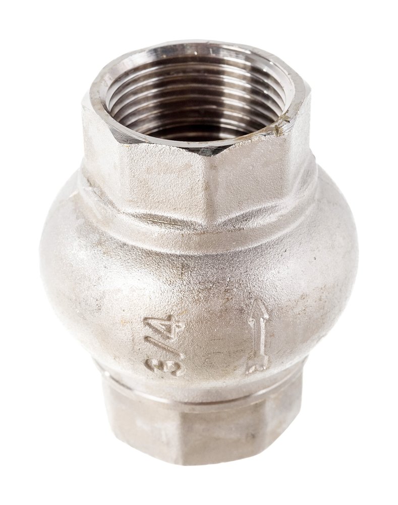 Обратный клапан 3/4 латунный золотник Valtec VT.151.N.05