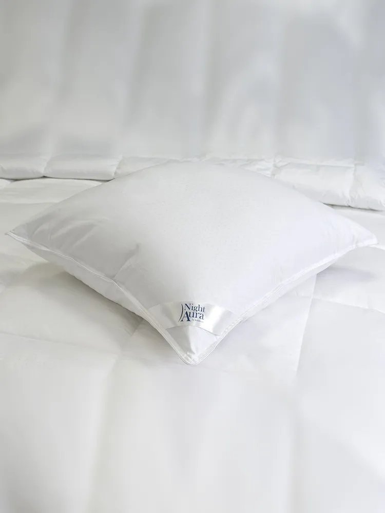 Подушка Мягкий сон cotton downflex night aura 70x70 см, белая ПЛ_NA-516у