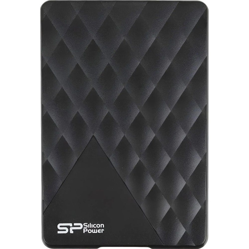 Портативный HDD Silicon Power Diamond D06 2Tb/2.5/Черный(SP020TbPHDD06S3K)