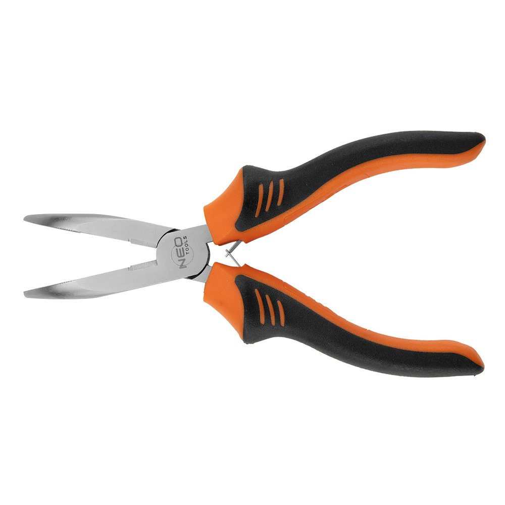 Плоскогубцы NEO Tools HEAVY DUTY удлиненные, изогнутые, 180 мм 01-255