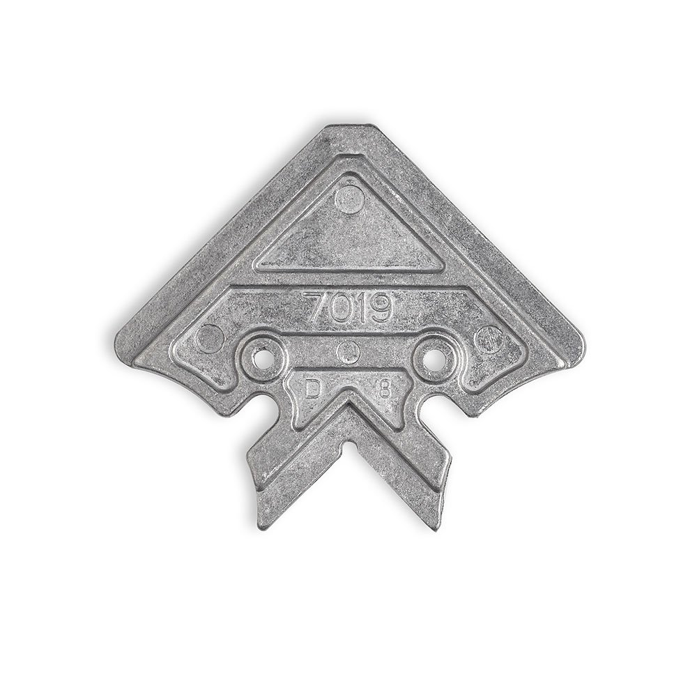 Соединитель Mebax 7019, силумин, 20х45 00-00000713