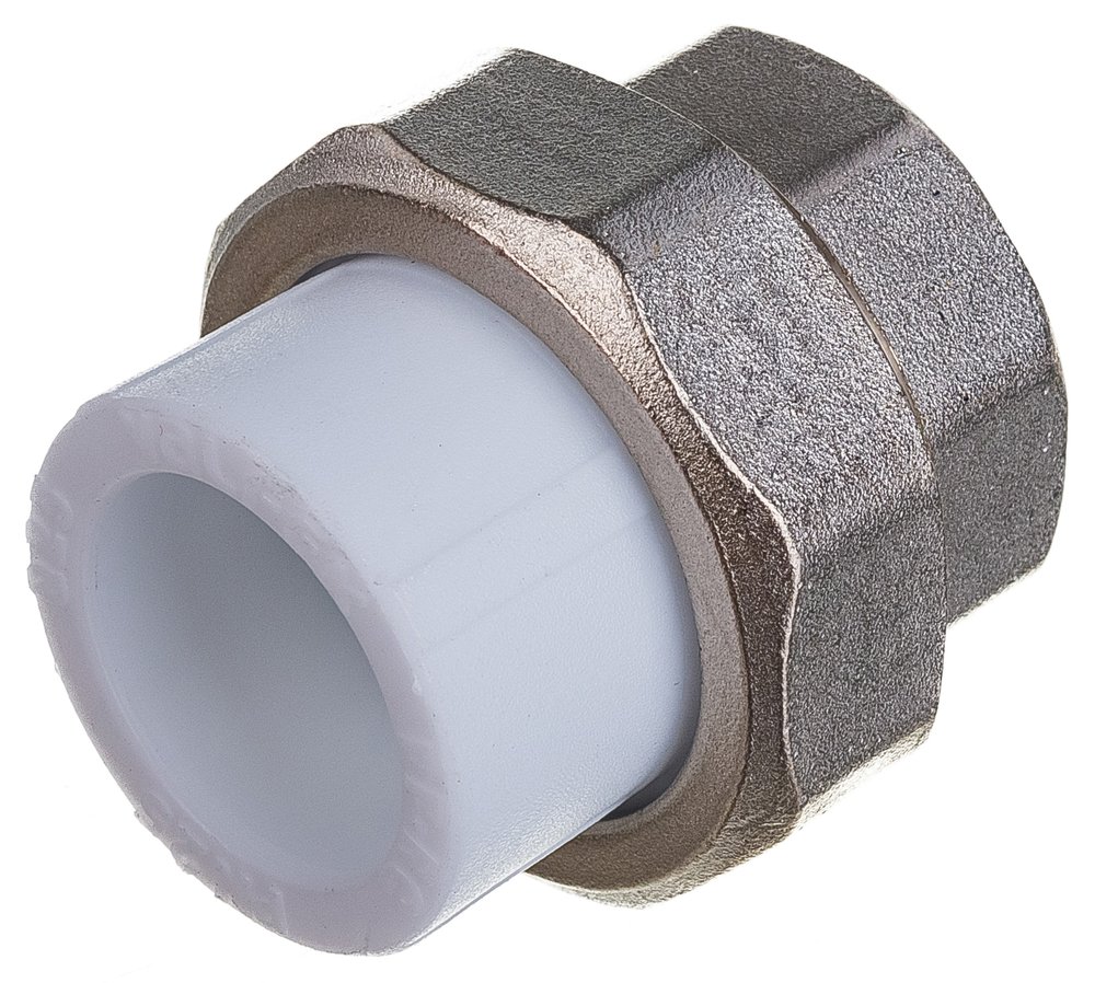 Комбинированная муфта VALFEX PP-R белая, разъем 25х1 дюйма ВР 10155225 127-0213