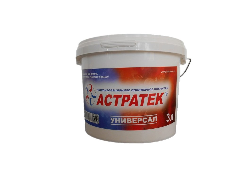 Жидкая теплоизоляция Астратек ТПП Универсал 3л 4620002840037