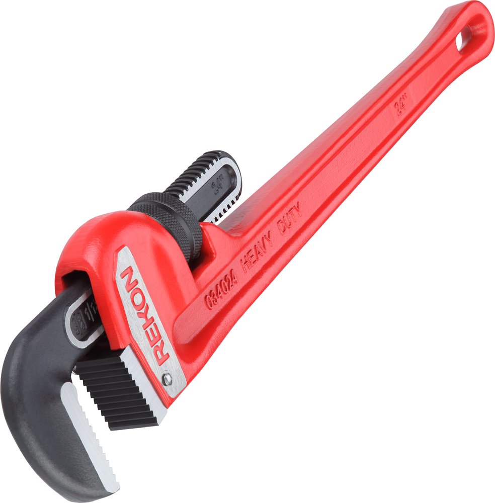 Прямой трубный ключ REKON 24' HEAVY DUTY (для больших нагрузок) 034024