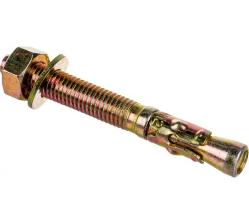Клиновой анкер Insparion усиленный, М10x120 мм, 1 шт. С1-00001658