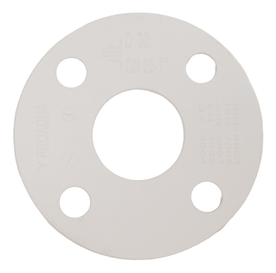Фланец пластиковый PN 10 Белый 32 PRO AQUA PP-R PA51232