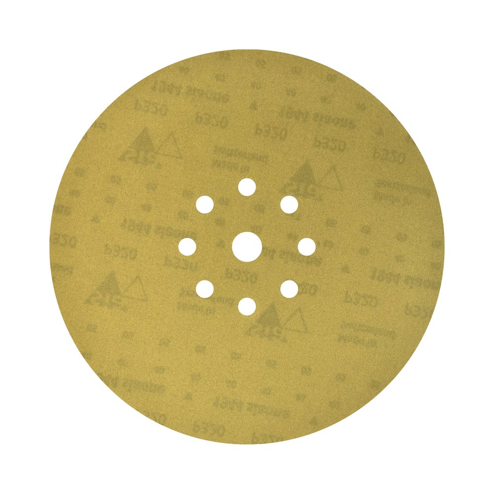 Шлифовальный круг на липучке ABRAFORM Giraffe ONE 225 мм, 9 отв., Р320 AF-GO-320