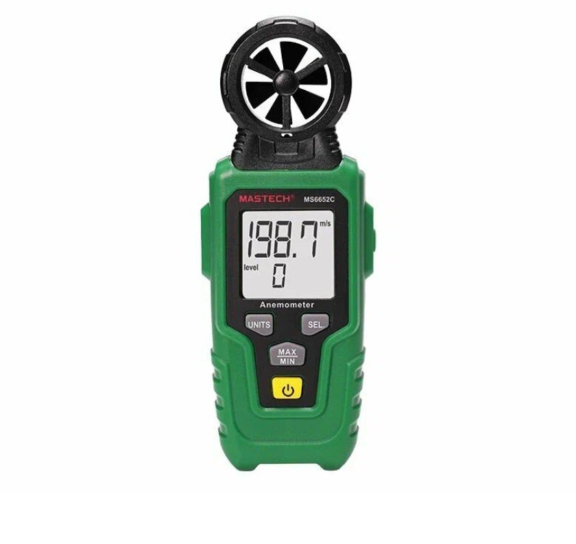 Цифровой анемометр Mastech MS6652C M123
