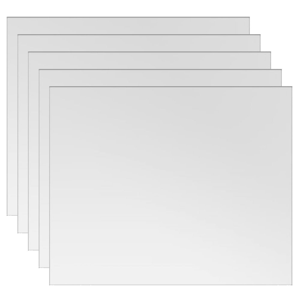 Стекло поликарбонат 133x114x0.7 мм Basic 5 шт Оберон RV0697.5