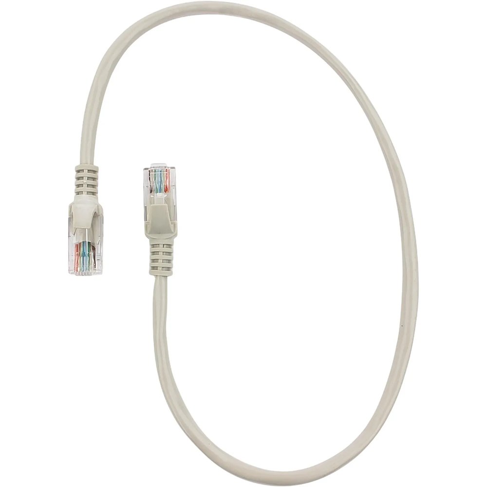 Патч-корд UTP Cablexpert PP10-0.5M кат.5e, 0.5м, литой, (серый)