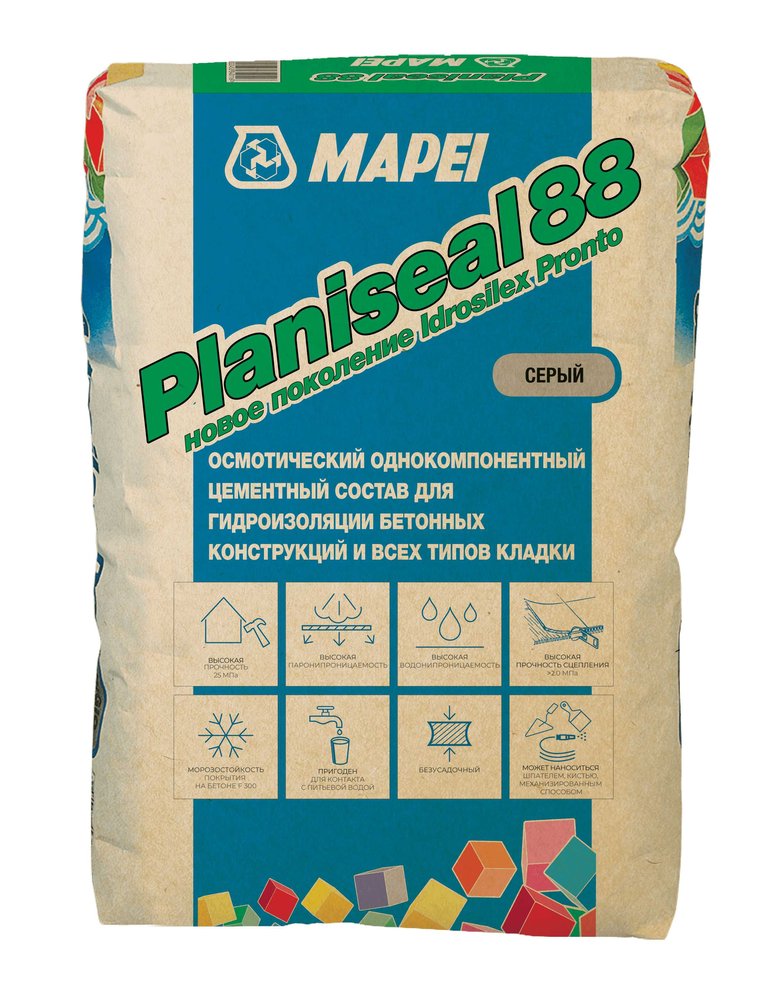 Гидроизоляция MAPEI PLANISEAL 88 0937025