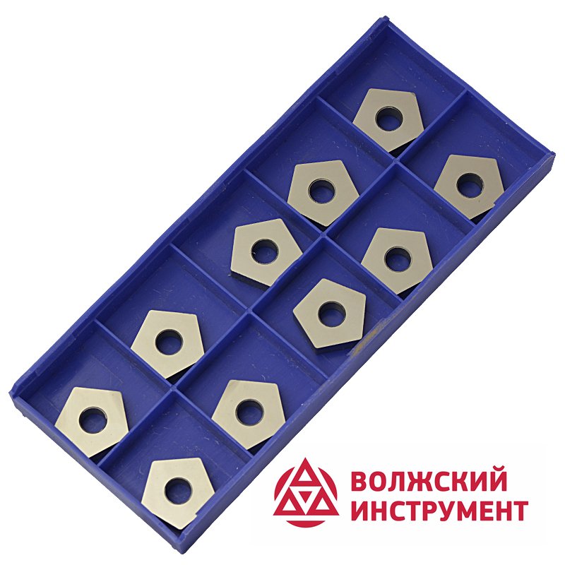Пластина твердосплавная PNEA-110408 Т5К10 10 шт Волжский Инструмент 5904003