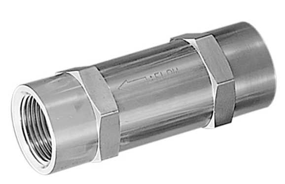 Обратный клапан Hy-Lok серии cv700 из нержавеющей стали s316, npt 1/4 внутр-npt 1/4 внутр CV1-F-4N-1/3-EP