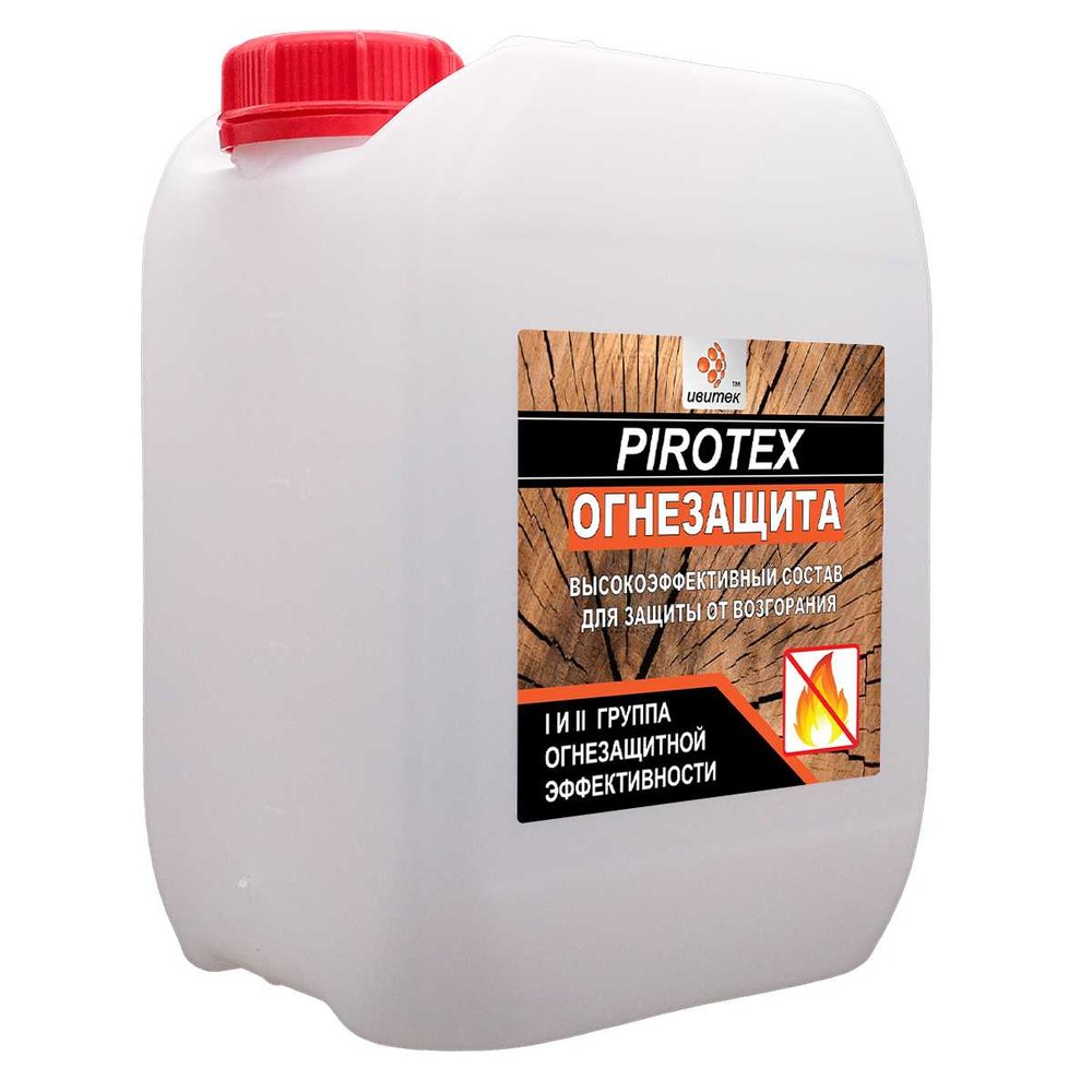 Огнезащита ИВИТЕК Пиротекс 5 л, розовый индикатор И00001202