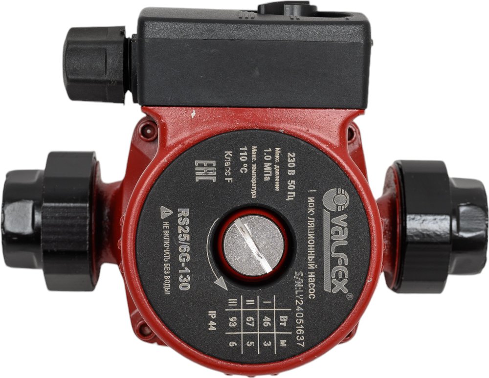 Циркуляционный насос Valfex VCP 25-60G 130 мм, с гайками RS25/6G-130