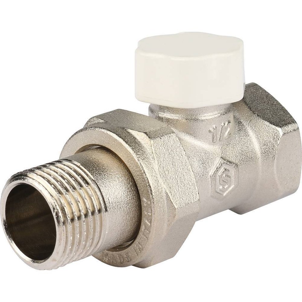Запорно-балансировочный прямой клапан STOUT 1/2 SVL 1176 000015 RG008S6N6PNE7S