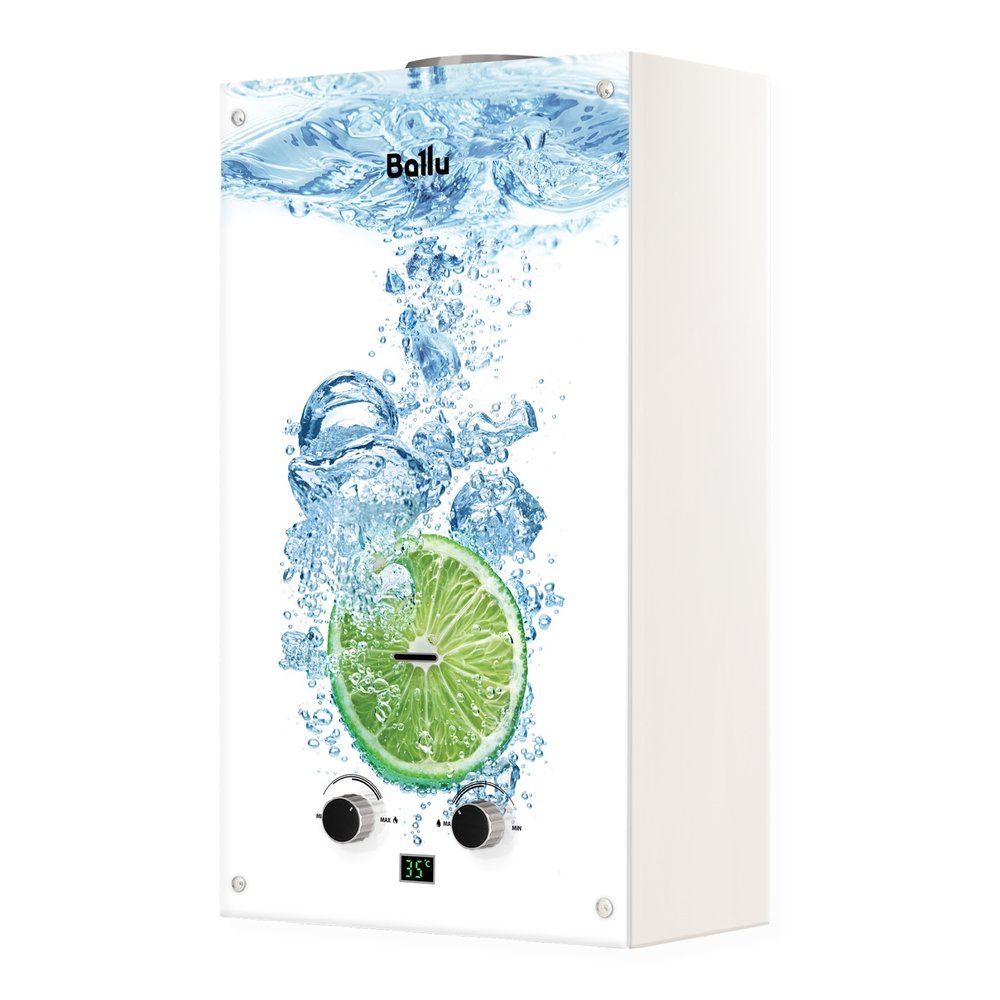 Газовая колонка Ballu GWH 10 Fiery Glass Lime НС-1584733