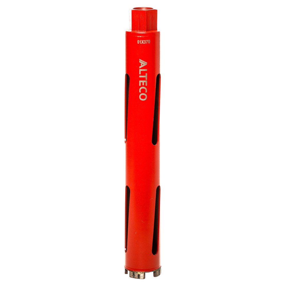 Коронка алмазная для сухого бурения BT (51х370 мм) ALTECO 41357