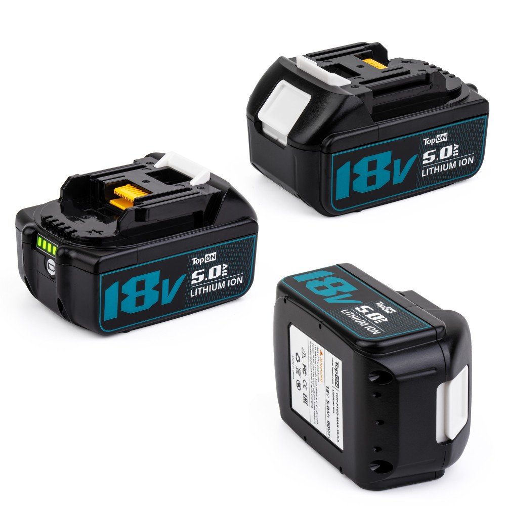 Аккумулятор TopOn bl1850b 18v 5.0ah (li-ion) pn: 197280-8 TOP-PTGD-MAK-18-5.0