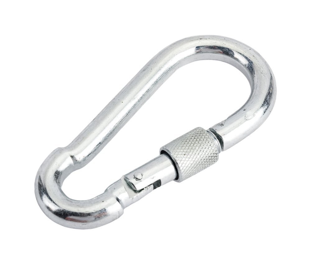 Пожарный карабин с фиксат. КРЕП-КОМП DIN 5299 D м10 15шт кпф10ф