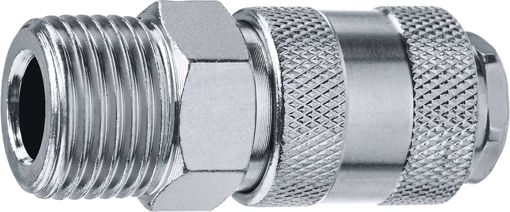 Переходник ЗУБР Профессионал 1/2'M - рапид муфта 64911-1/2