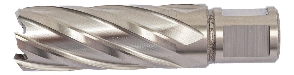 Сверло корончатое HSS по металлу (22х55/88 мм, Weldon 19) D.BOR CD-HSS-055-022-W