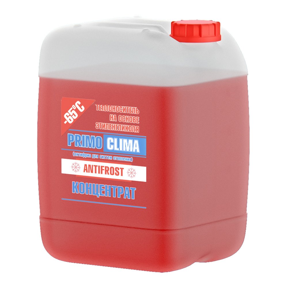 Теплоноситель концентрат Этиленгликоль -65C, 20 кг, канистра Primoclima Antifrost PA-65C 20