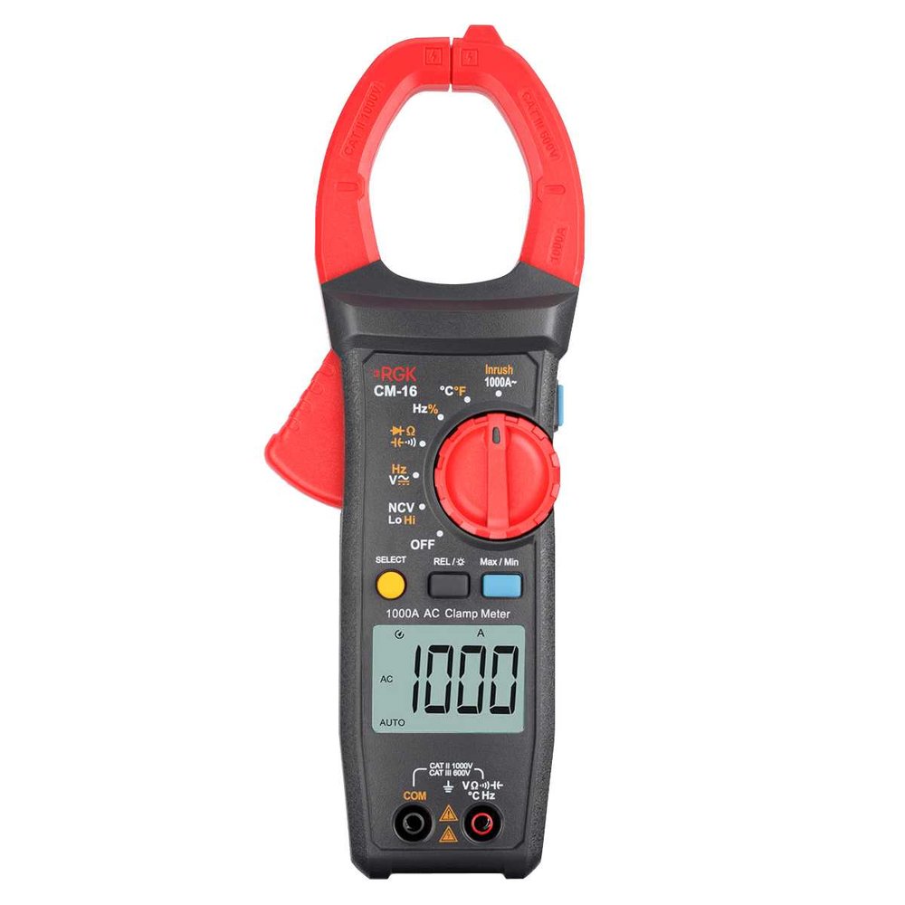 Токоизмерительные клещи RGK CM-16 с поверкой 721333