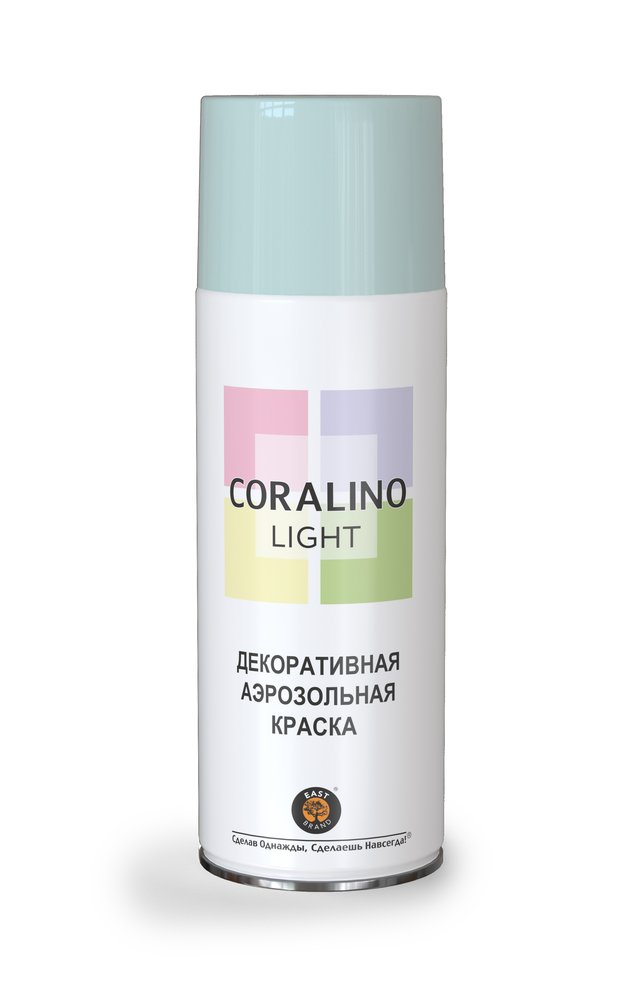 Декоративная аэрозольная краска CORALINO LIGHT Голубой туман CL1001